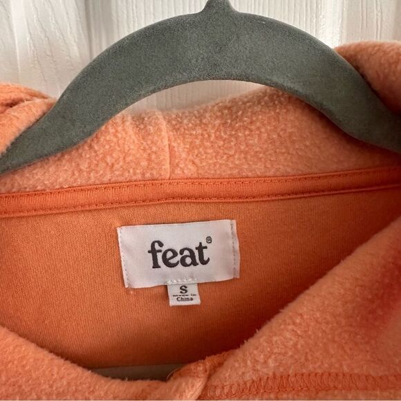 FEAT BlanketBlend Hoodie Peach Women’s Size Small - Picture 3 of 9